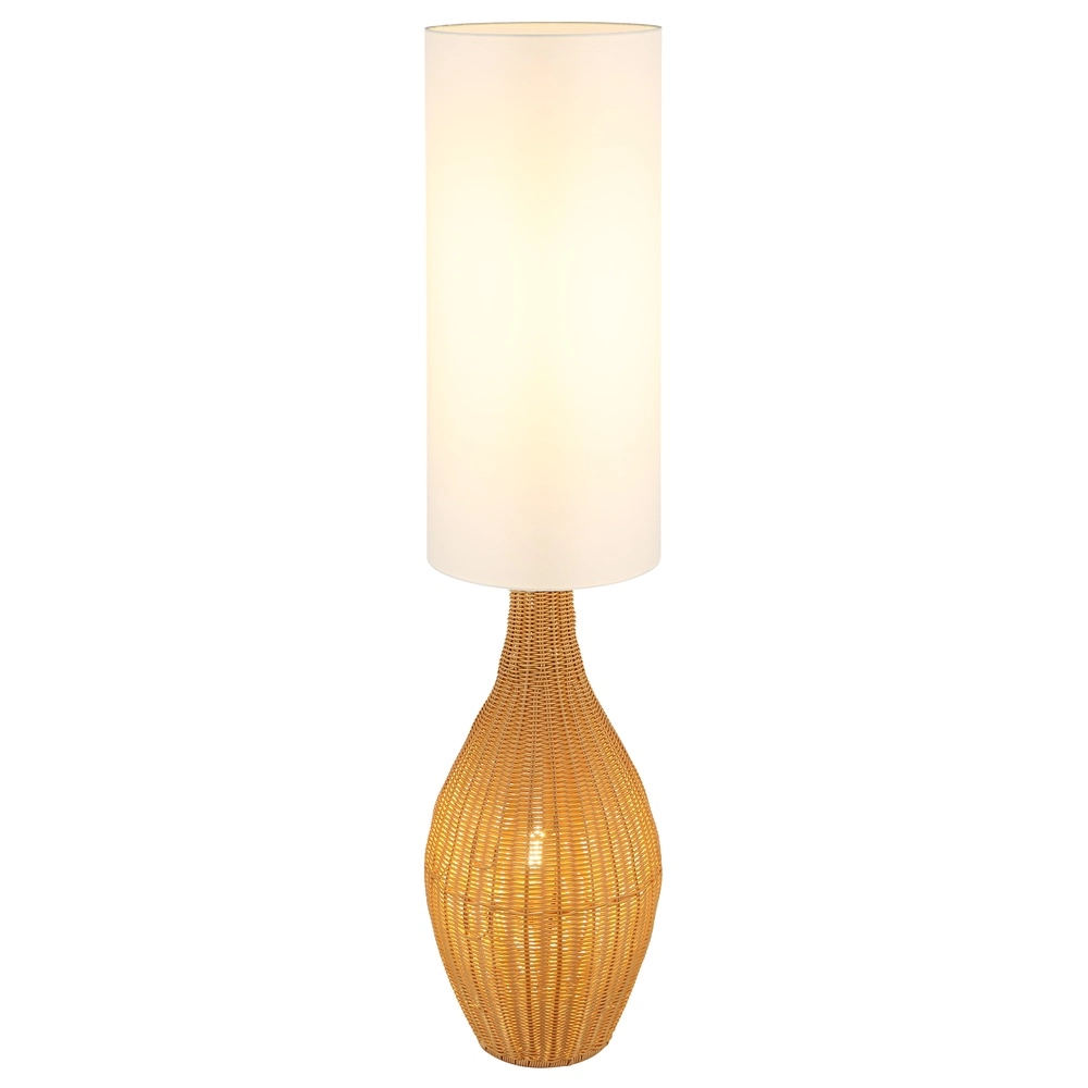 Lampe sur pied scandinave Anko Rotin