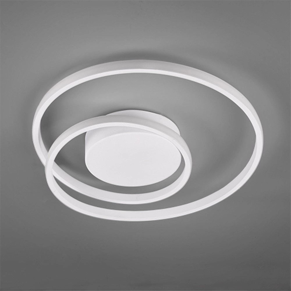 Plafonnier moderne Zibal Ø 39 cm Trio 4017807442113