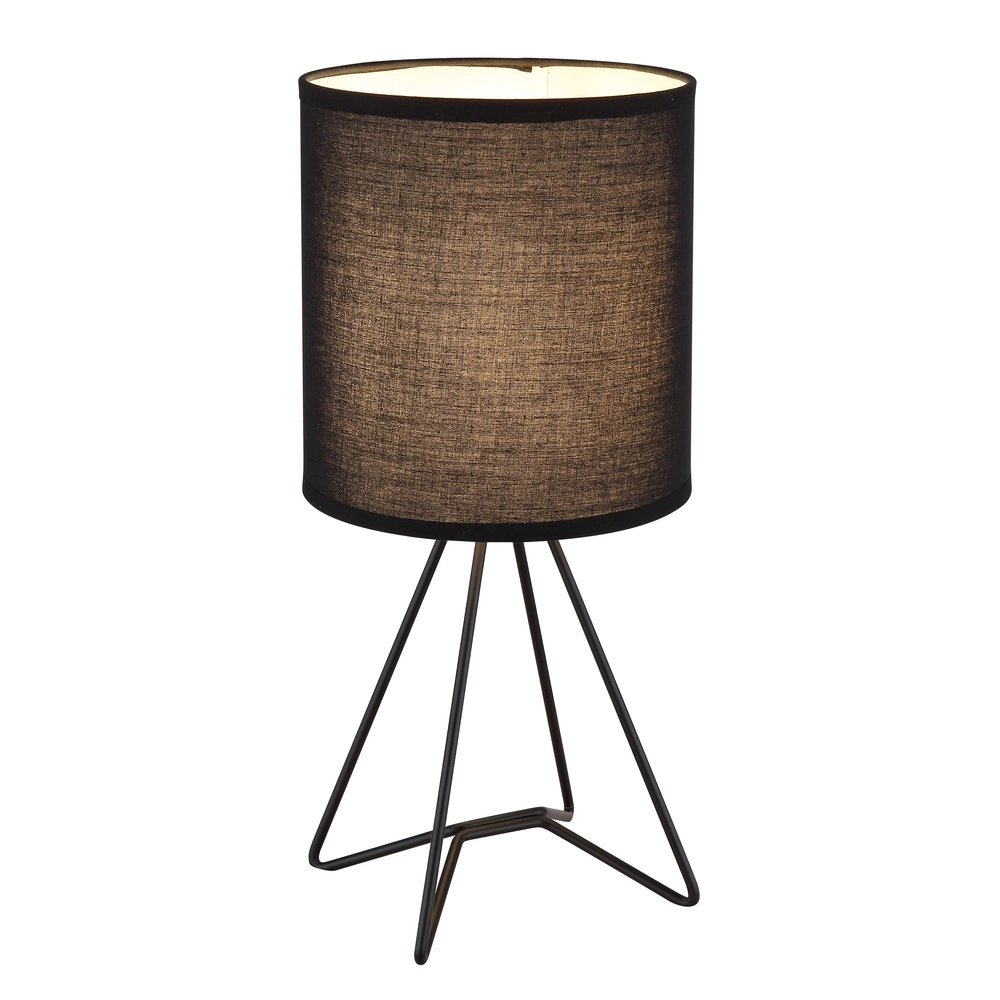 Lampe de table de conception Tamian Noir