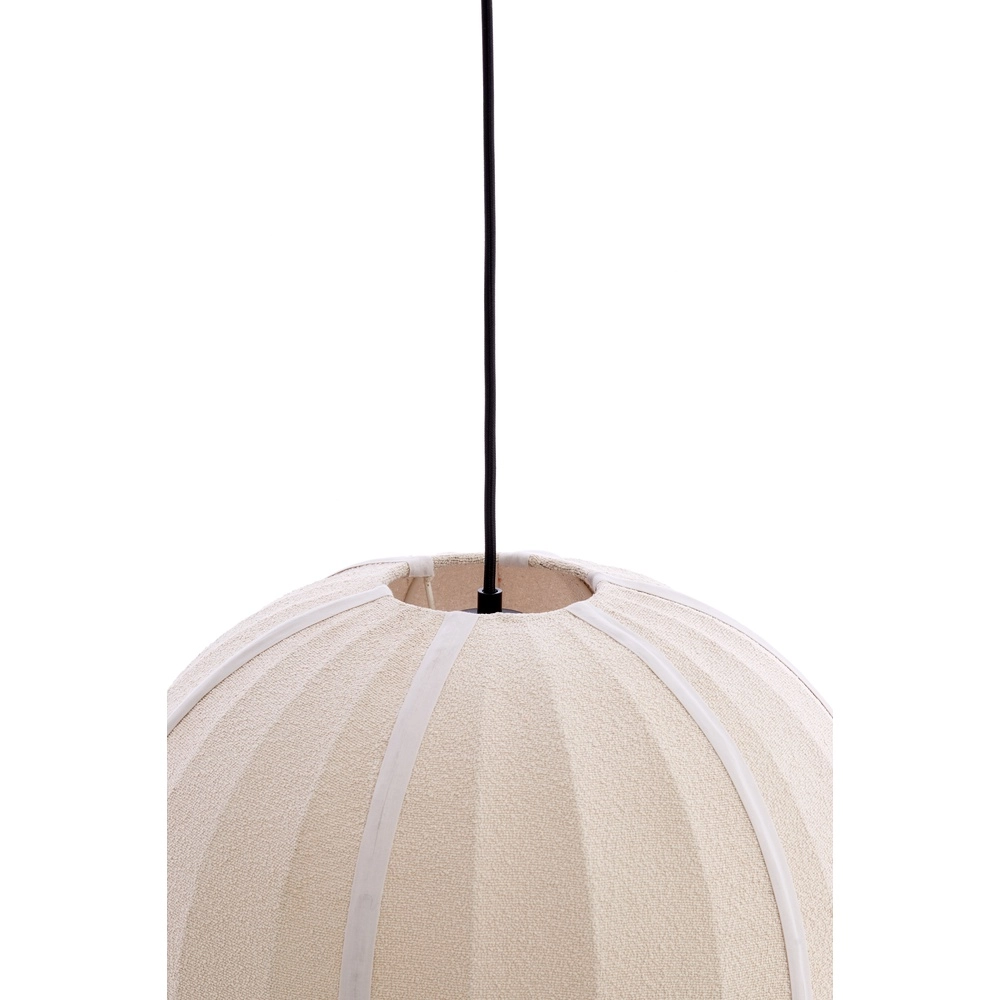 Lampe suspendue Bouclé Zagori Ø 35cm - sable Light & Living 8717807793029