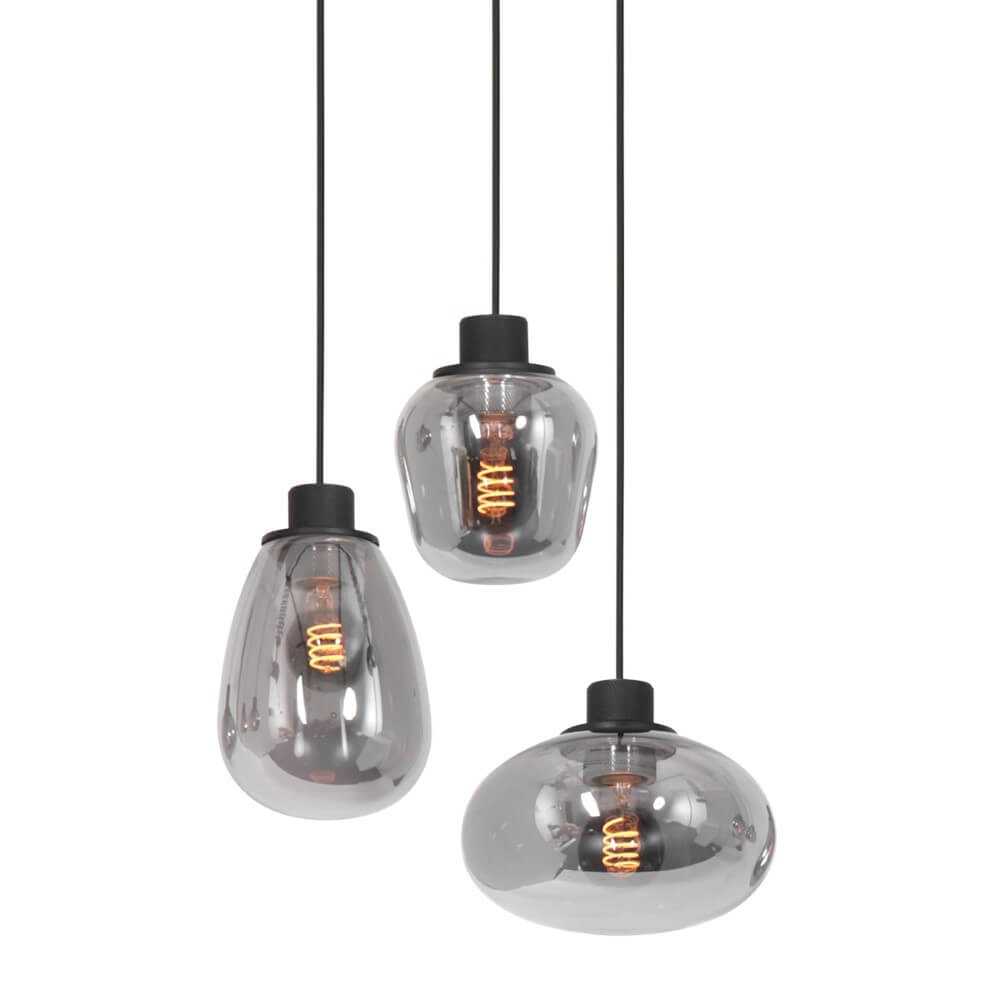 Lampe suspendue Vide Reflexion avec du verre Steinhauer 8712746135596