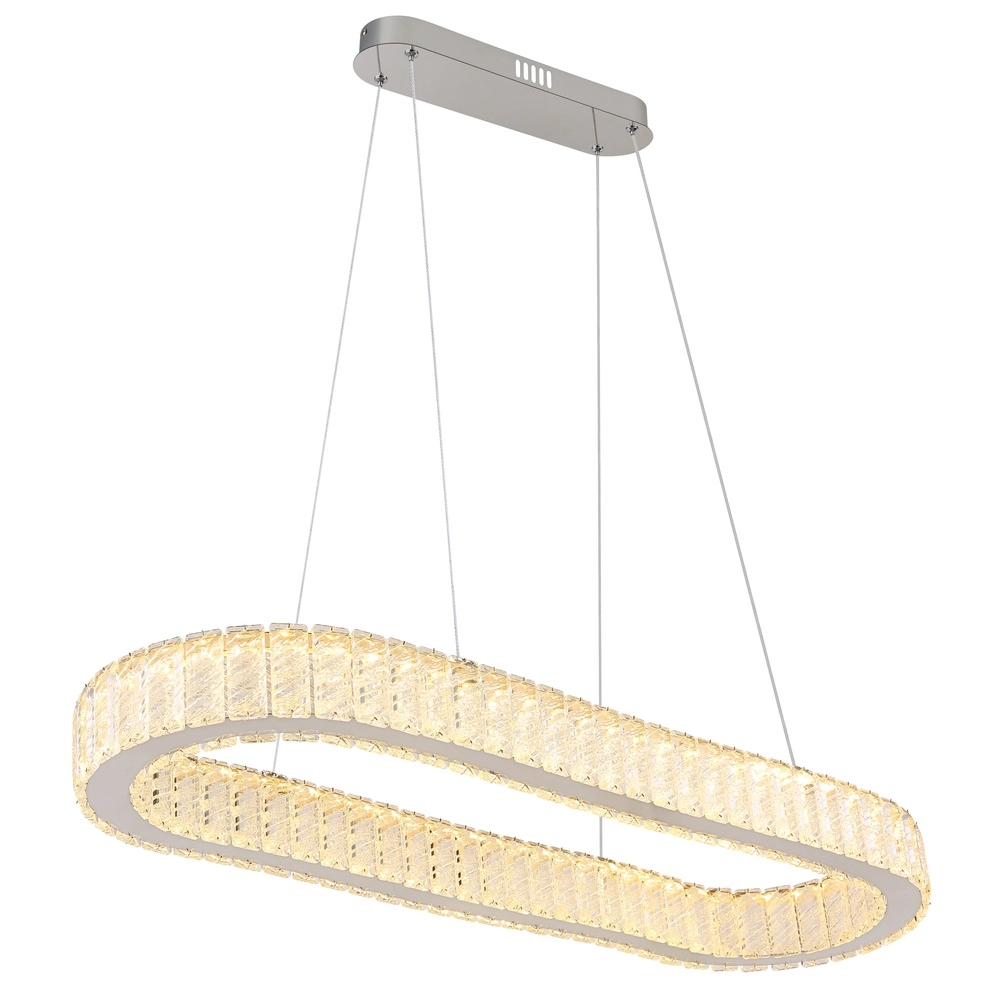 Lampe suspendue ovale Mucky Chrome Globo 9007371445998