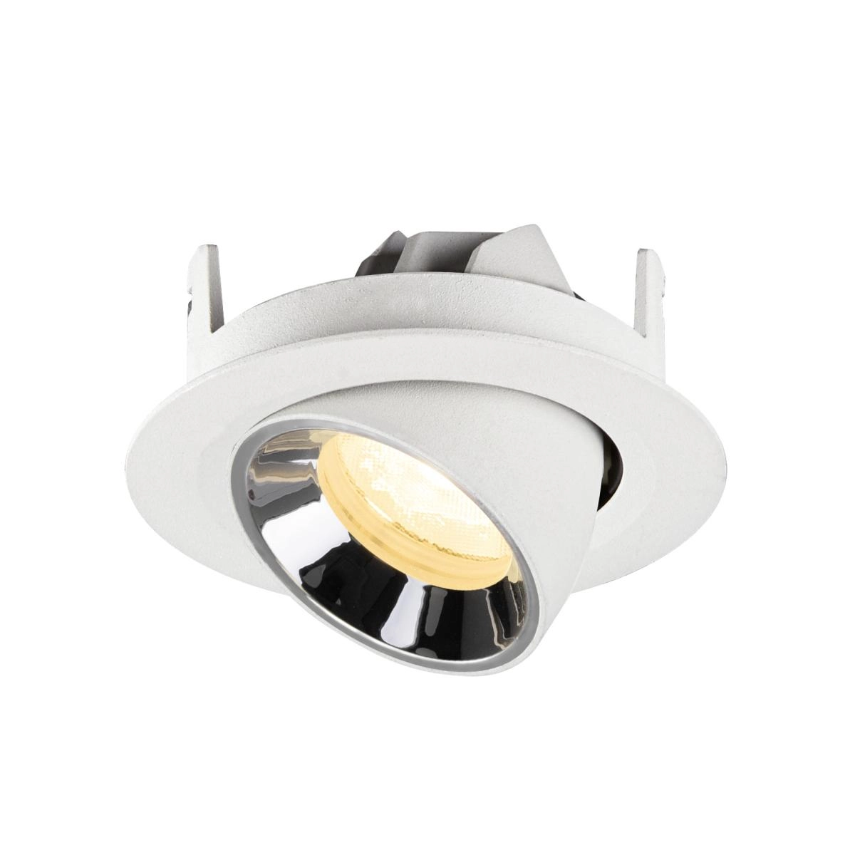 Spot encastré Numinos Gimble XS blanc/chrome 3000K - 40 deg SLV 4024163306966