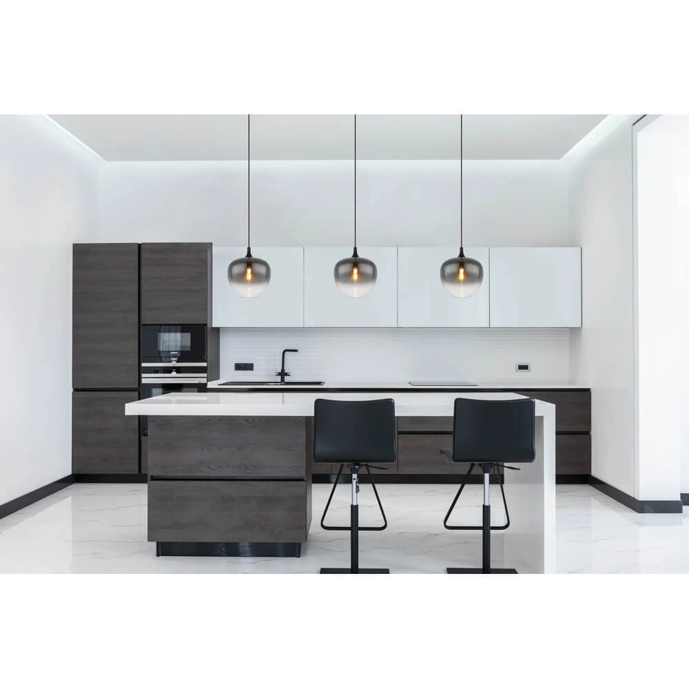 Suspension ronde Maxy Ø 29cm noir Globo 9007371441396