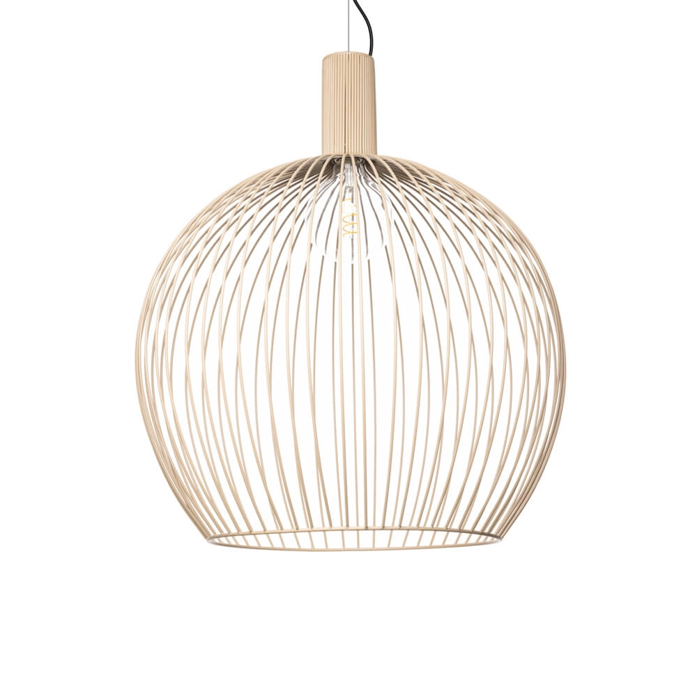 Lampe suspendue couleur sable Wire Sand Ø60cm ETH 8720195307136