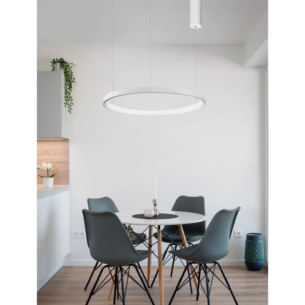 Suspension design Pertino blanc Ø 48cm 2700K Lyora 5212017446022