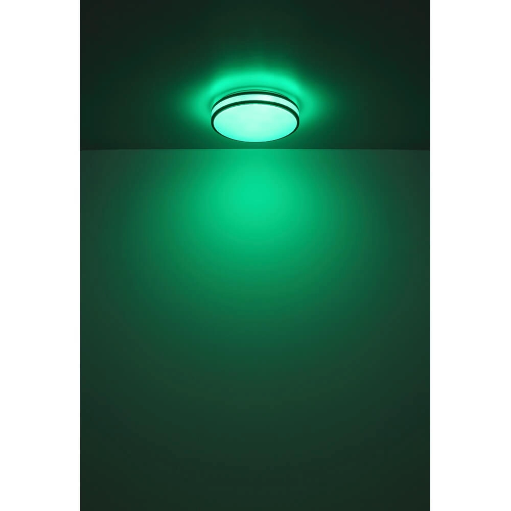 Plafonnier Betha marron Ø 34cm Globo 9007371453825