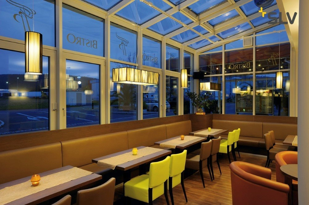 Lampe à suspension LED Q-Line dimmable 142cm noir SLV 4024163196116