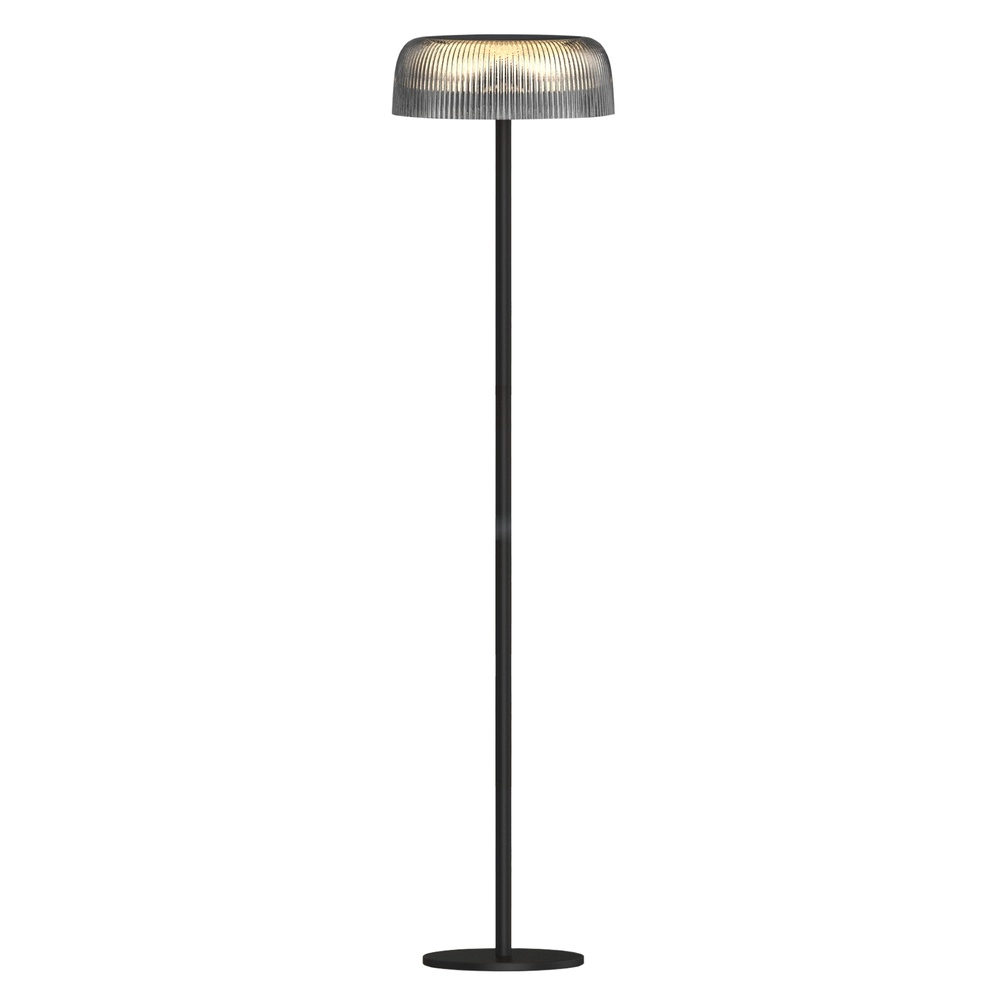 Lampadaire hybride Yukon gris