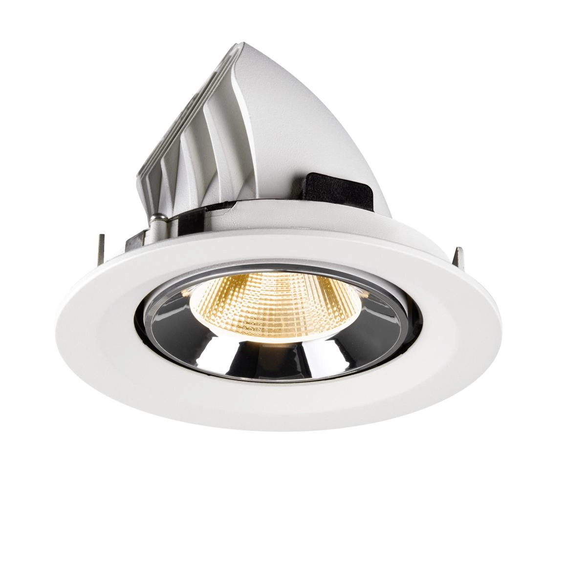 Spot encastré Numinos Gimble M blanc/chrome 2700K - 20 deg SLV 4024163312028