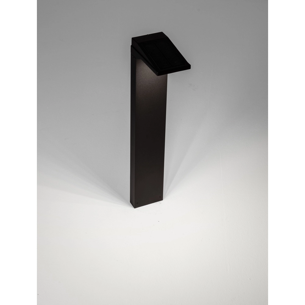 Lampe de jardin solaire Tek noir