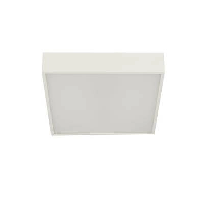 Plafonnier de salle de bain Zeus carré blanc Searchlight 5053423188645