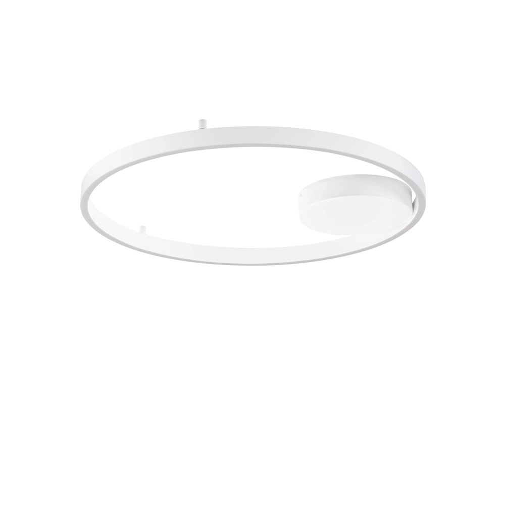 Plafonnier Hedra rond Ø 60cm blanc Lyora 5212017448873