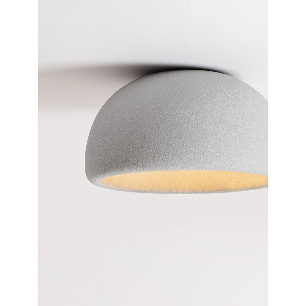 Lampe de plafond moderne Davo gris Ø 43cm Lyora 5212017495723