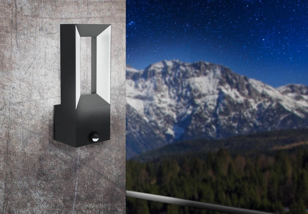 Lampe d'extérieur LED Riforano avec capteur Eglo 9002759987268