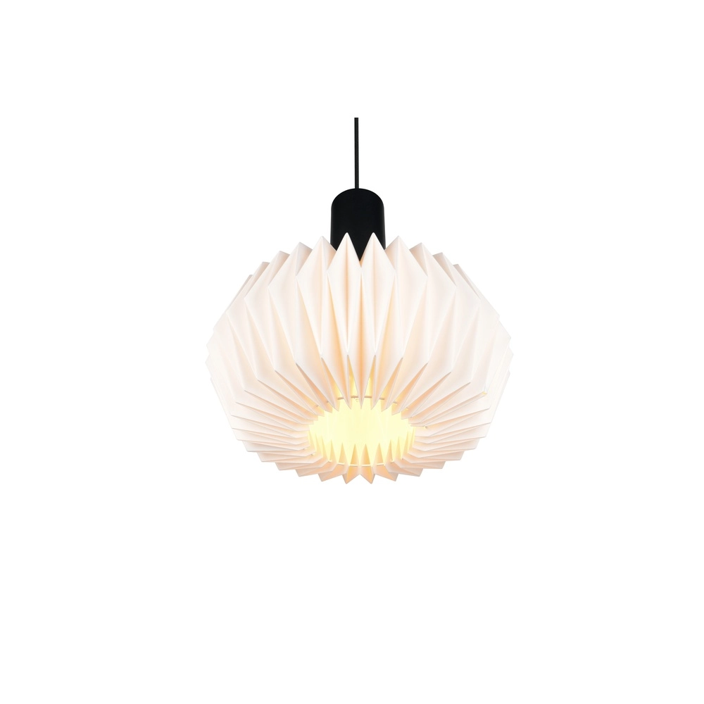 Lampe pendante moderne Larima noir et blanc Trio 4017807704754