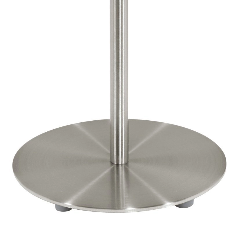 Lampe de table Pasteri 40 cm taupe avec chrome mat Eglo 9002759315955