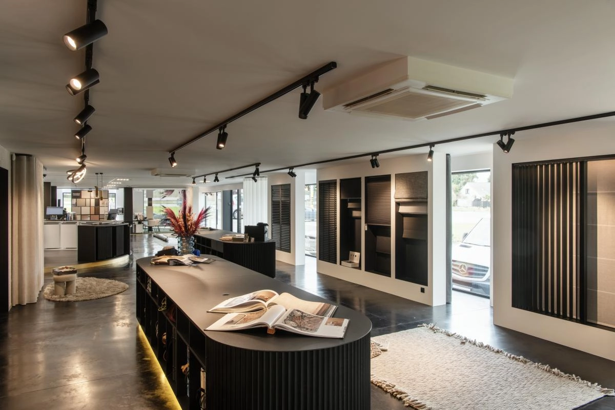 Railspot 3-phasé Numinos S noir 3000K - 24 deg SLV 4024163242325