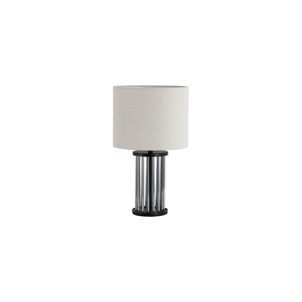 Lampe de table Swizzle Fumée cagoulée Lampe de table Swizzle Fumée cagoulée