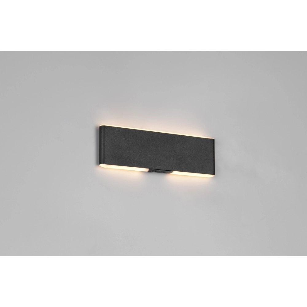 Applique murale moderne Conchita noir 22cm Trio 4017807655629