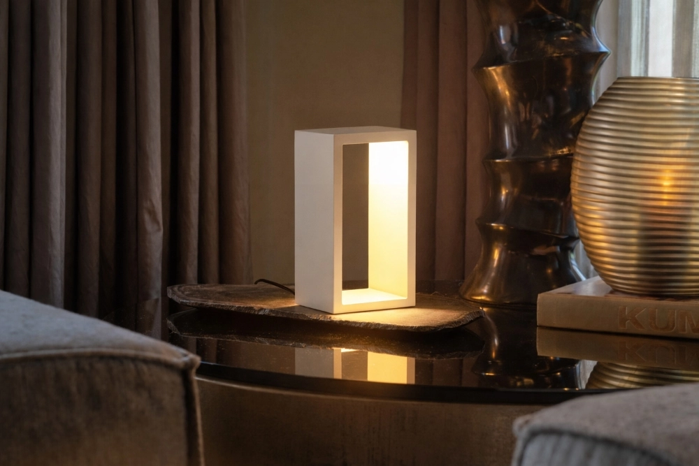 Lampe de table champagne Corridor Artdelight 8720701103719