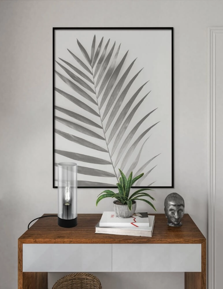 Lampe de table fumée Damasco 1 Eglo 9002759988876