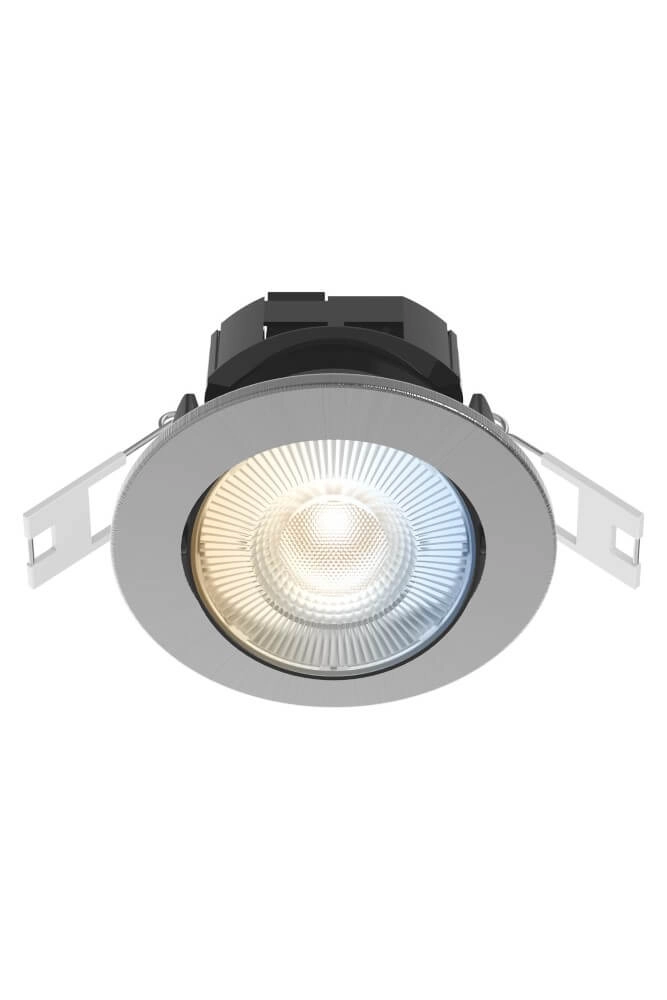 Spot encastré Smart home Down 8,5 cm gris métallisé Spot encastré Smart home Down 8,5 cm gris métallisé