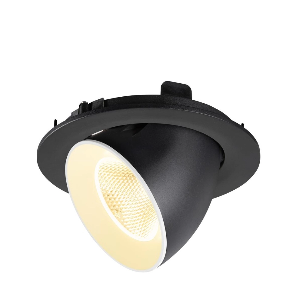 Spot encastré Numinos Gimble L noir/blanc 3000K - 20 deg SLV 4024163310321