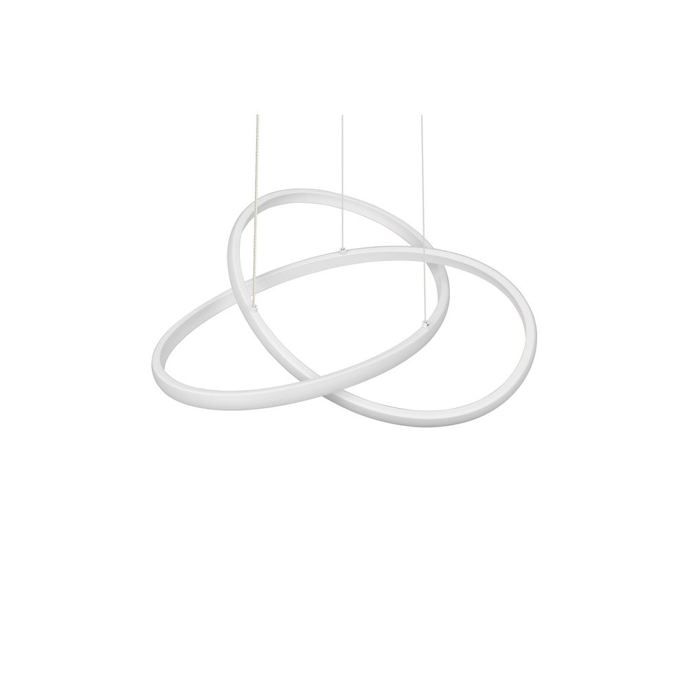 Lampe pendante de conception Mansa Blanc Trio 4017807682151