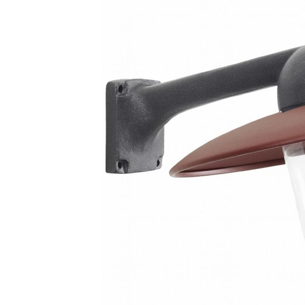 Lampe extérieure de l'industrie Fabrique anthracite avec marron rétro KS 8714732118828