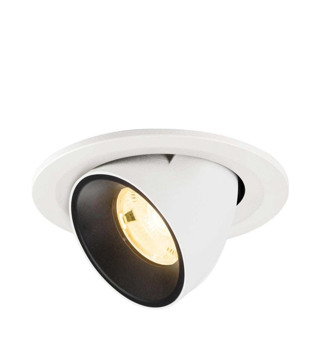 Spot encastré Numinos Gimble S blanc/noir 3000K - 20 deg