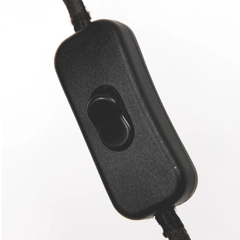 Lampe de table chic Lyons B avec abat-jour en chintz blanc Steinhauer 8712746166583