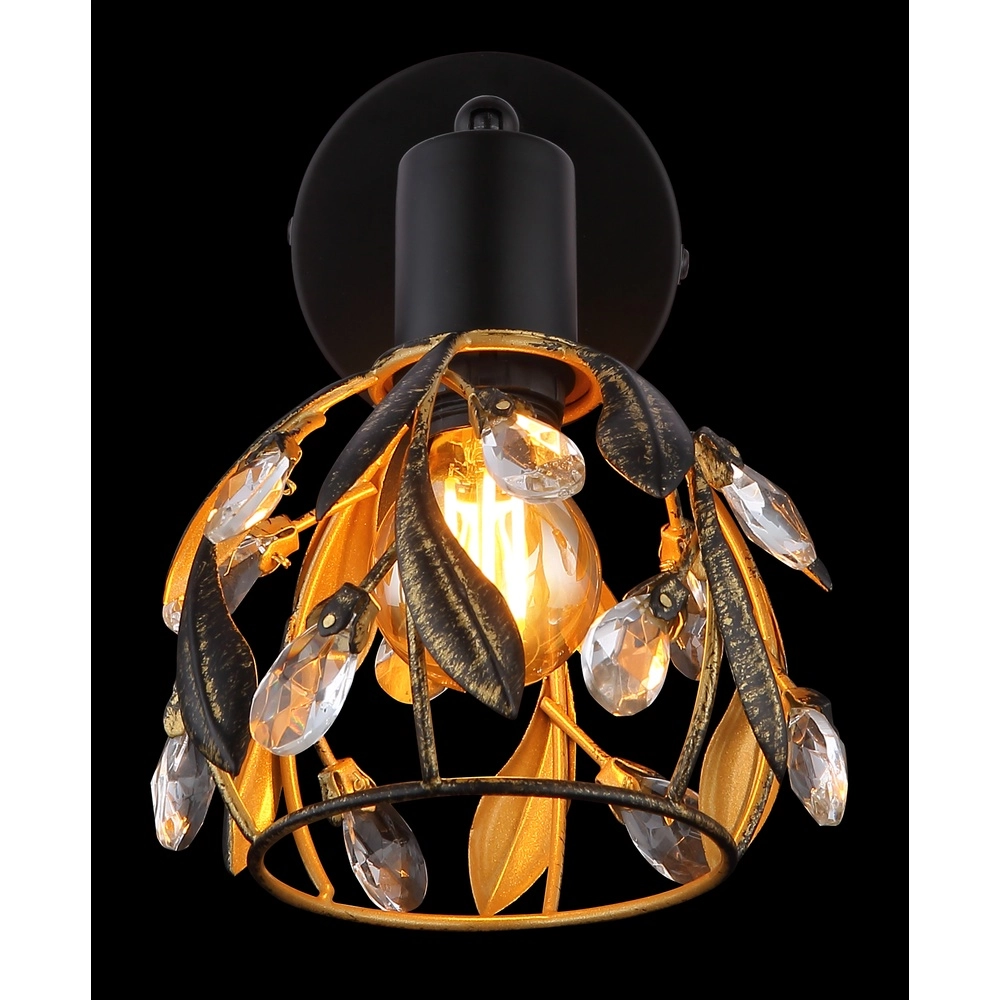 Lampe murale de campagne Mika Noir Globo 9007371522293