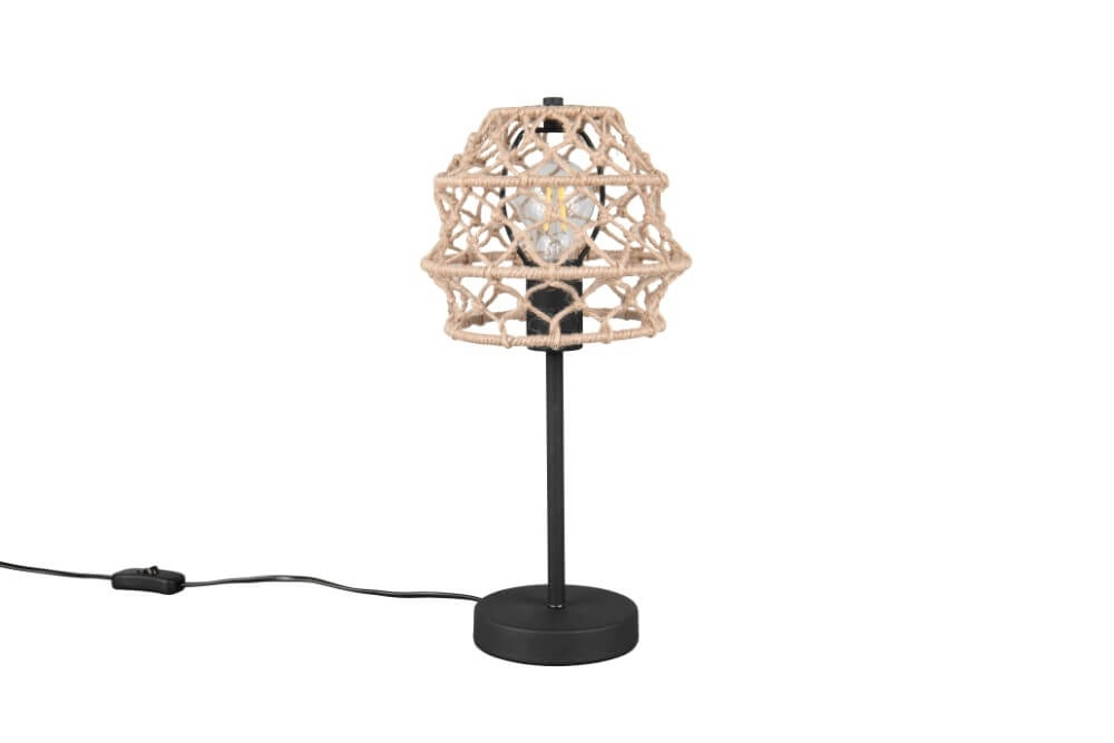 Lampe de table en rotin Hive Ø 20cm Trio 4017807637229