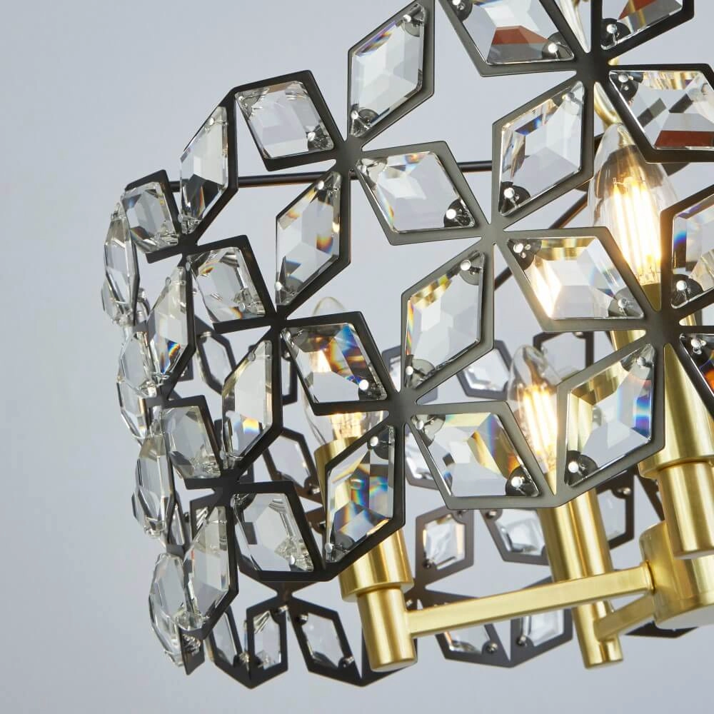 Lampe suspendue Iris Ø48cm Searchlight 5053423243603