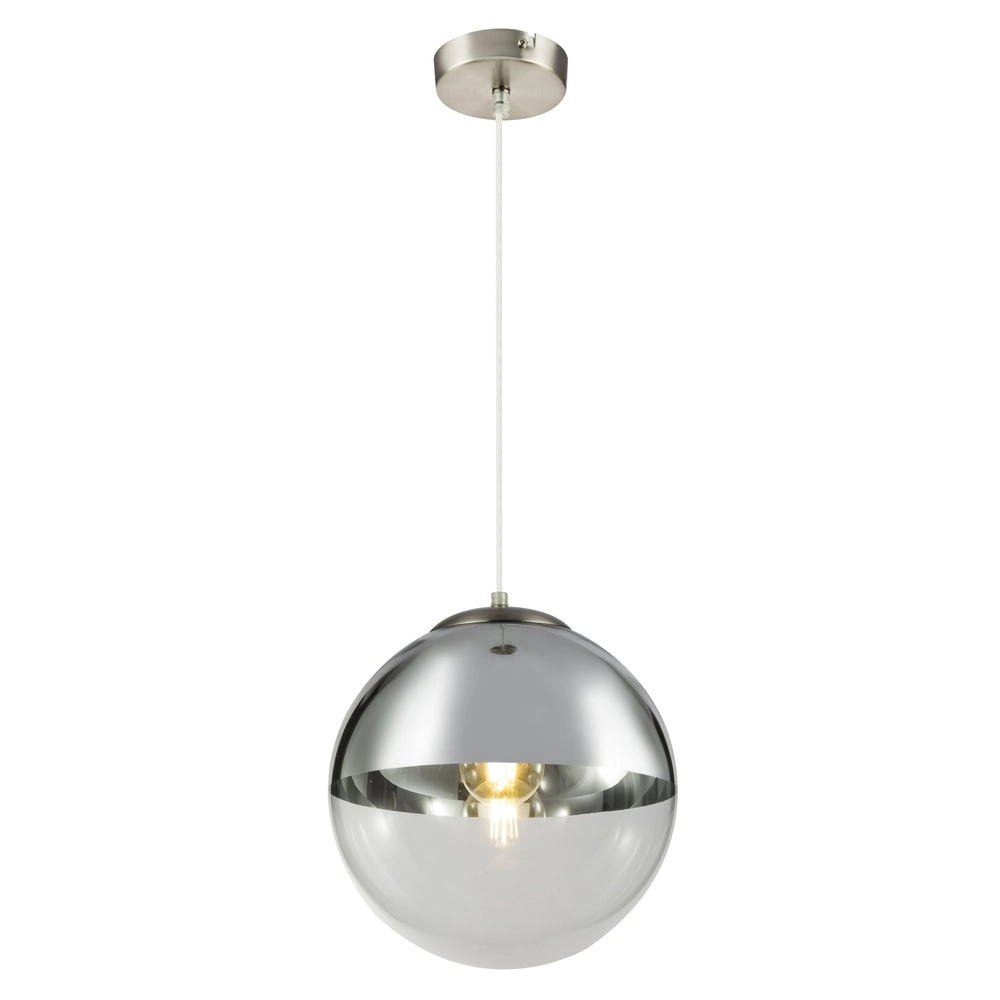 Lampe suspendue Varus nickel Ø 30cm Globo 9007371377442