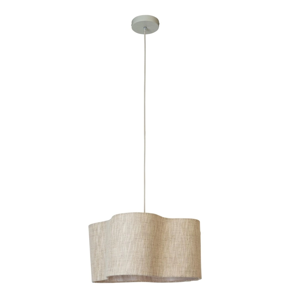 Lampe suspendue organique Chantal beige