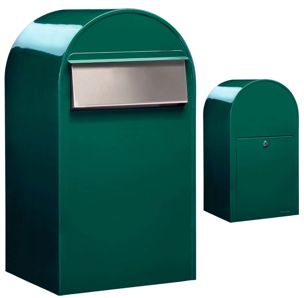 Boites aux lettres Grande B 6005 i Vert foncé Boites aux lettres Grande B 6005 i Vert foncé