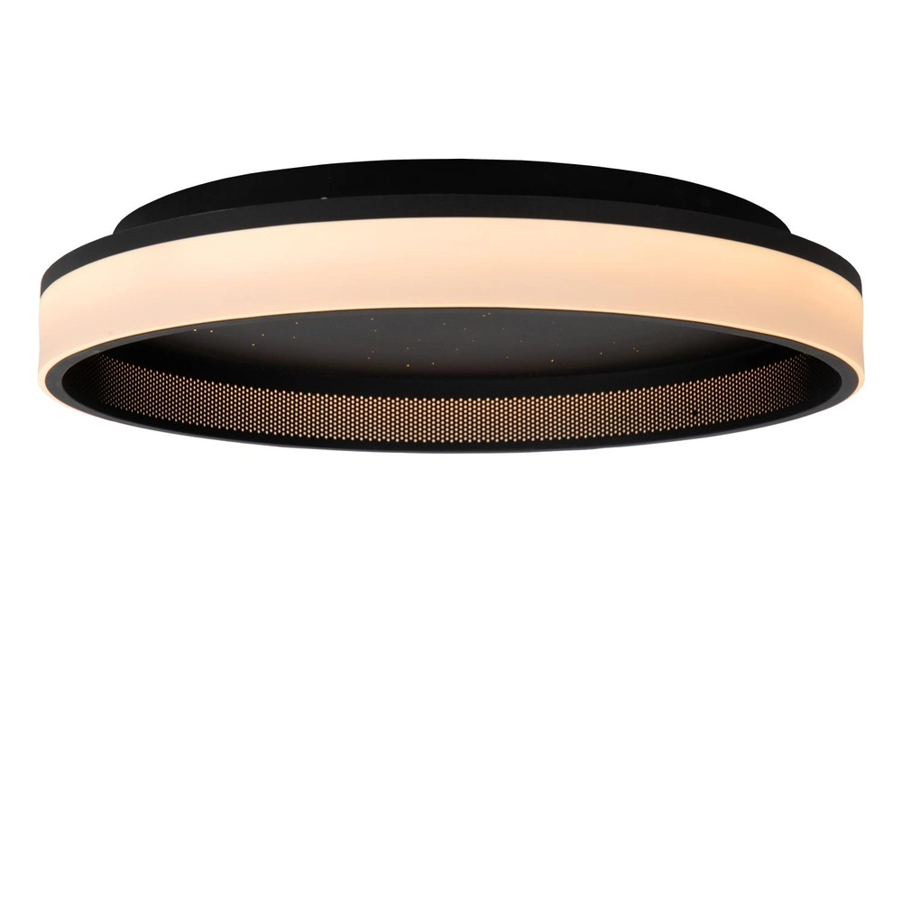 Conception de plafonds Estreja Ø 40cm noir Lucide 5411212712806