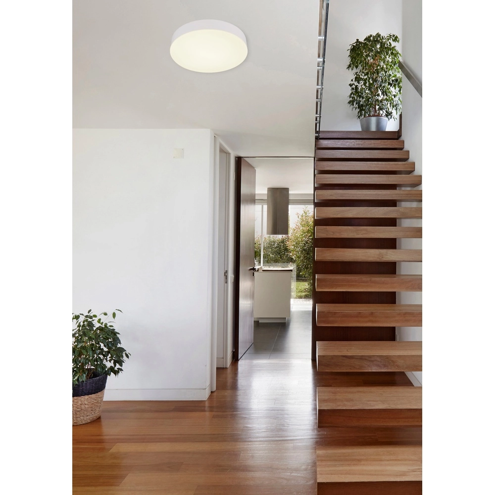 Éclairage de plafond Matthew design blanc Ø 30cm Globo 9007371456208
