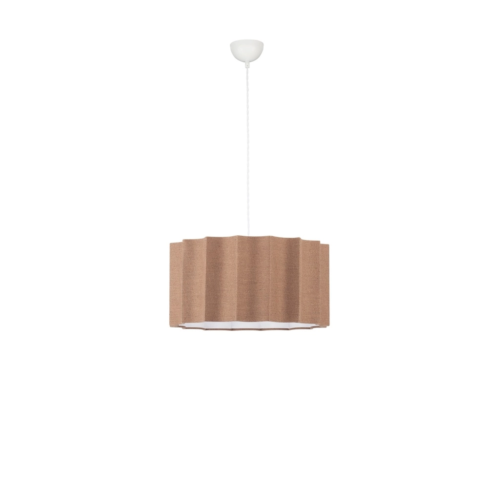 Lampe pendante de conception Alve brun café Ø 45cm Lyora 5212017493651