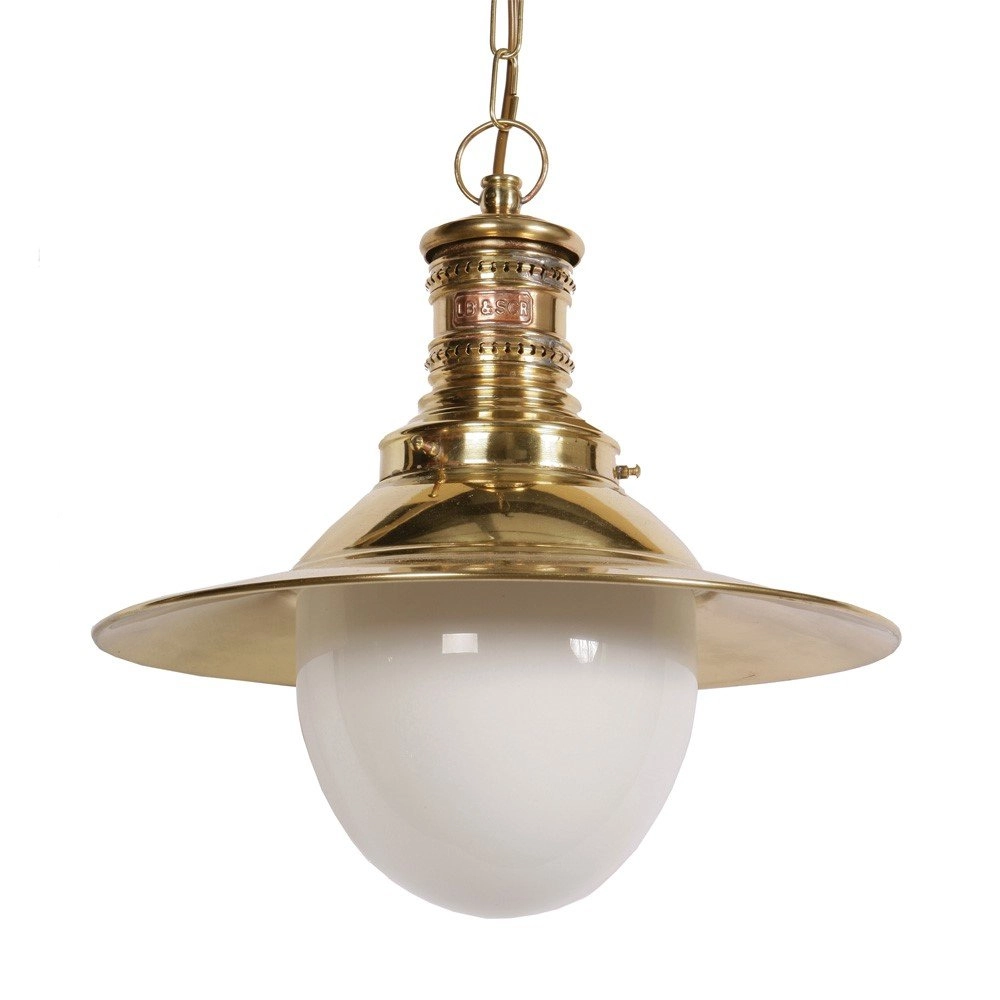 Lampe suspendue antique Victoria Station