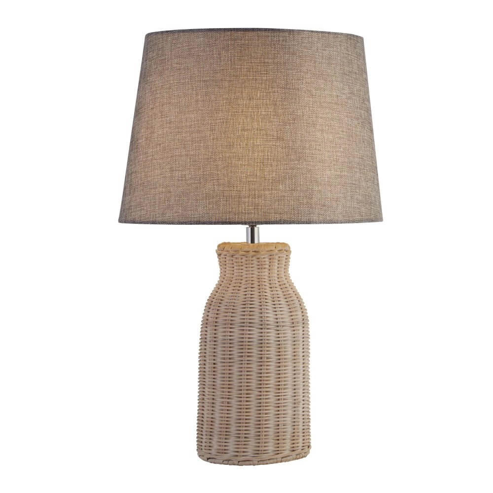 Lampe de table Tablu brun