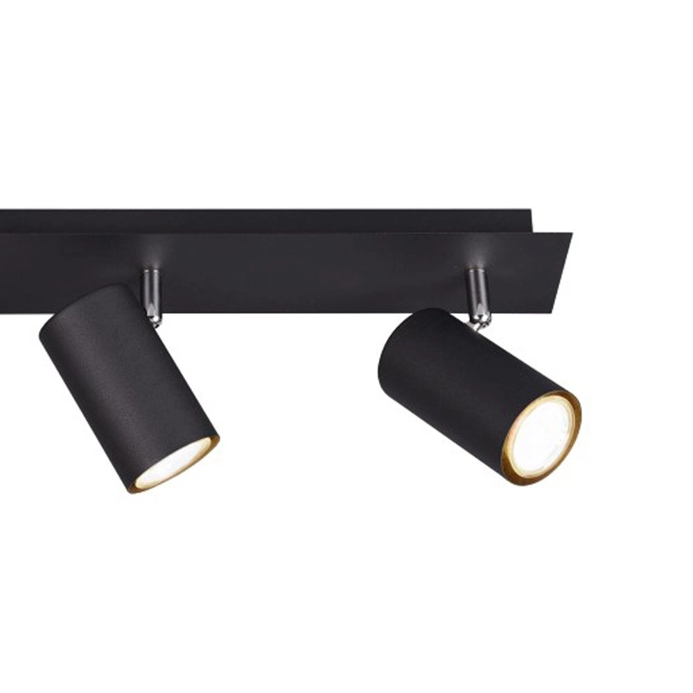 Spot Marley 3 lumières noir mat Trio 4017807408652