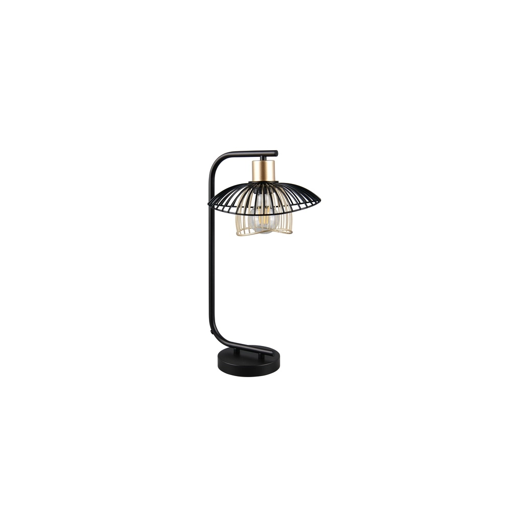 Lampe de table Lauris Noir Trio 4017807678123