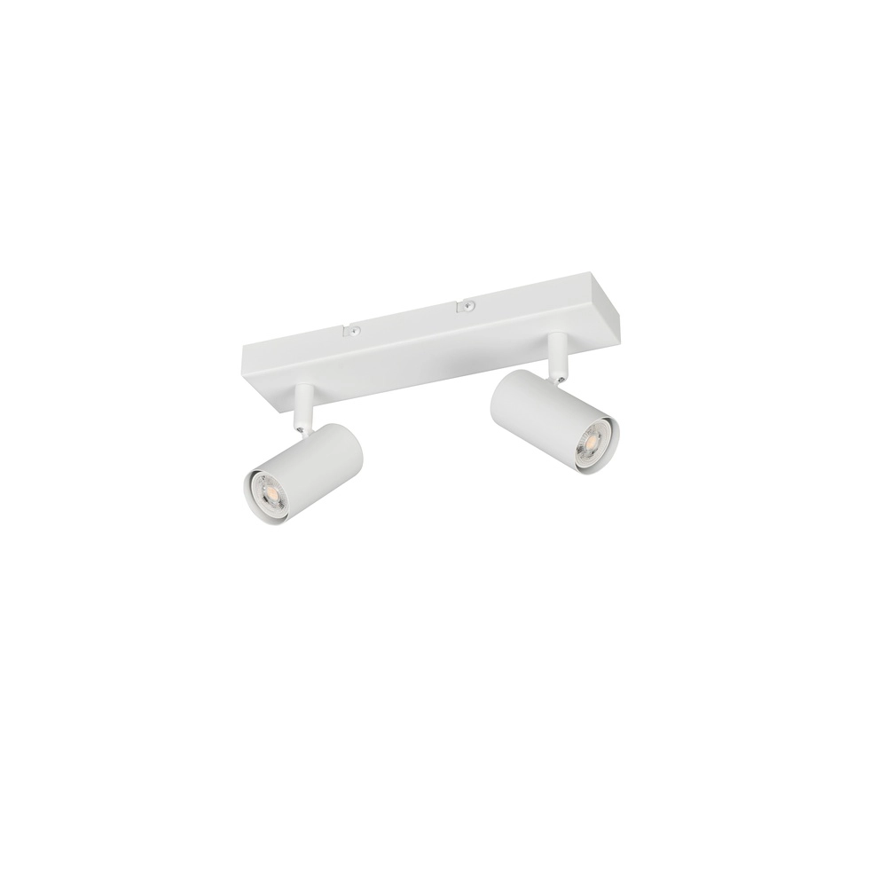 Emplacement monté en surface Taryn Blanc à deux lumières Trio 4017807685565