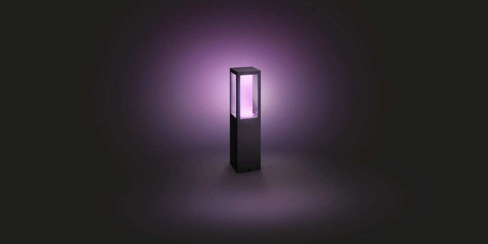 Lampe d'extérieur sur pied Hue Impress 40cm - 24 volts - noir Philips 8718696170526