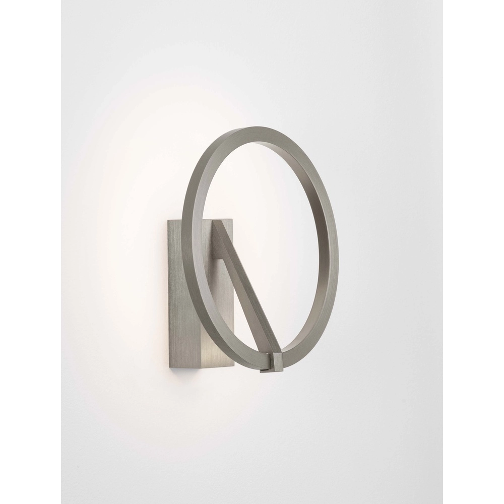 Applique murale design Tilia nickel