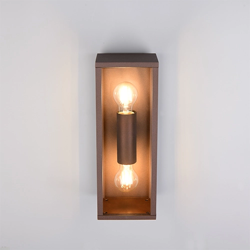 Lampe murale moderne Garonne M brun rouille Trio 4017807687392