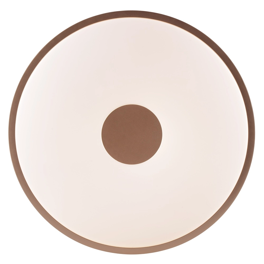 Éclairage de plafond Tavis or rose Ø 44,5 cm Brilliant 4004353477584